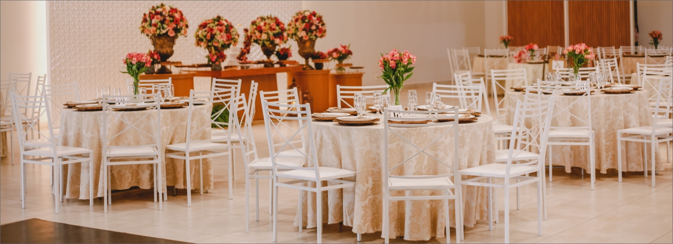 Rei das Mesas: locações e decorações com estilo