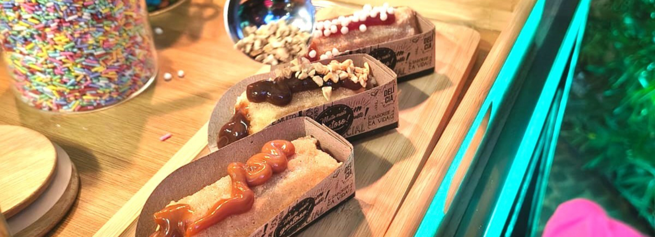 Delijô Food encanta com churros, açaí e fondue